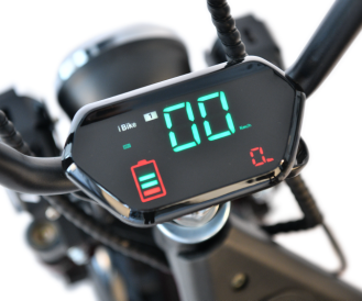 Электроскутер WHITE SIBERIA MINI R 1200W, красный