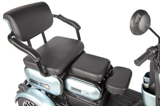 Электротрицикл Rutrike Бумеранг, серый