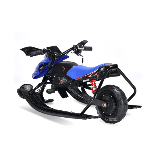 Электроснегокат WHITE SIBERIA BELЁК 800W (синий)