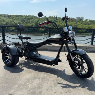 Трехколесный электроскутер Ikingi Chopper Trike