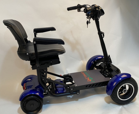 Трицикл GreenCamel Кольт 801 FAT (36V 15,6Ah 2x400W), синий