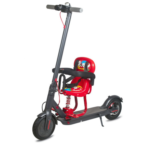 Детское сиденье для электросамокатов Xiaomi 365/Mini Robot 365 Красный