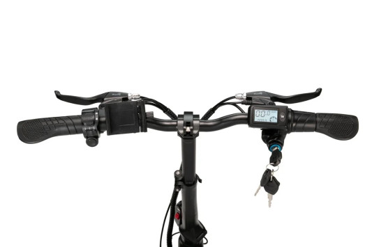 Электровелосипед Yokamura Combo c подвеской, серый