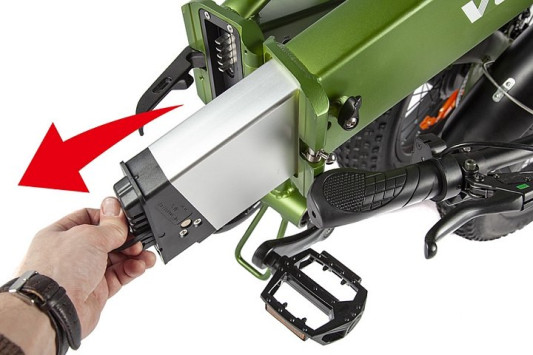 Электровелосипед VOLTRIX City FAT 20, черный