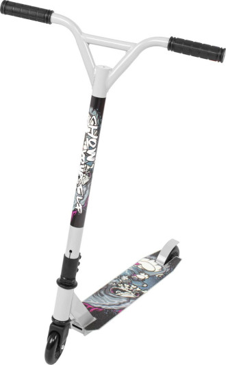 Самокат трюковый Bradex, колеса 100 мм, белый