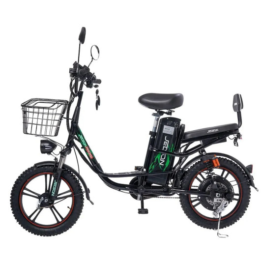 Электровелосипед Jetson Pro Max Ultra Plus (60V30Ah),  гидравлика черный