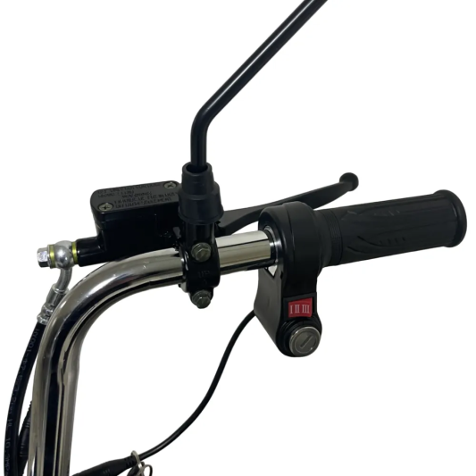 Трехколесный электроскутер Ikingi X1 Pro Trike карбон