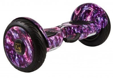Гироскутер Smart GT Pro 10.5 APP приложением, фиолетовый космос