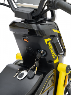 Электровелосипед Minako U2 Pro 30ah, желтый
